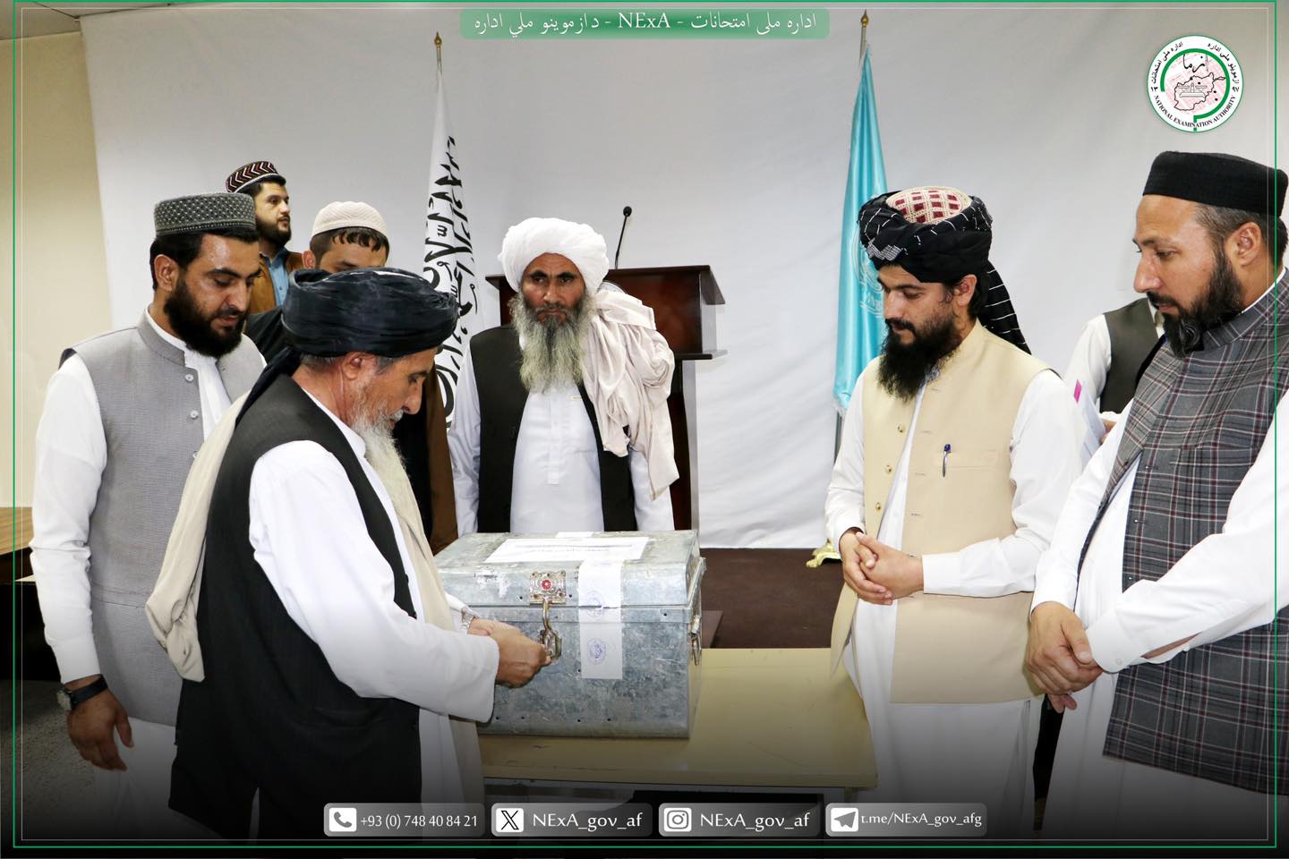 ادارهٔ ملی امتحانات امروز (پنج‌شنبه ۱ سنبله) امتحان تخصصی برنامه های ماستری پوهنتون تعلیم و تربیه کابل را اخذ کرد.